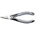 Product Image of 5-3/4" Electronics Pliers w/ Round Tips, Multi-Component Grips, ESD Handles, 45-Degree Angle
