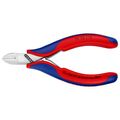 Product Image of 4-1/2" Electronics Diagonal Cutters, Round Head, Multi-Component Grips