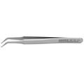 Product Image of 4-1/2" SMD Precision Tweezers, 45-Degree Angle, 0.33 mm Tip Width