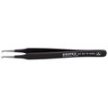 Product Image of 4-3/4" Stainless Steel Positioning Tweezers, 90-Degree Angle