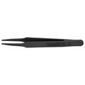 Product Image of 4-1/2" Plastic Gripping Tweezers w/ ESD Coating, Blunt Tips