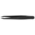 Product Image of 4-1/2" Plastic Gripping Tweezers w/ ESD Coating, Needle-Point Tips