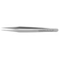Product Image of 3-1/4" Premium Stainless Steel Gripping Tweezers, Needle-Point Tips