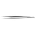 Product Image of 5-1/2" Stainless Steel Gripping Tweezers, Needle-Point Tips
