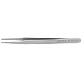 Product Image of 4-1/2" Stainless Steel Gripping Tweezers, Blunt Tips