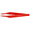 Product Image of 5-1/4" Plastic Gripping Tweezers, Blunt Tips
