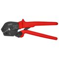 Product Image of 10" Crimping Pliers for Non-Insulated Open Plug-Type Connectors, 2.8 and 4.8 mm