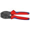 Product Image of 8-1/2" PreciForce Crimping Pliers for Non-Insulated Open Plug-Type Connectors, 4.8 and 6.3 mm
