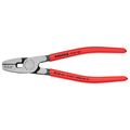 Product Image of 7-1/4" Crimping Pliers for Wire Ferrules, Front Loading