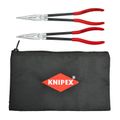 Product Image of 2 Piece XL Long Needle Nose Pliers Set w/ Keeper Pouch