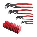 Product Image of 4 Piece Cobra Pliers Set w/ Tool Holder