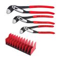 Product Image of 3 Piece Alligator Pliers Set w/ Tool Holder
