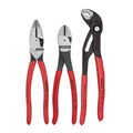 Product Image of 3 Piece Pro Pliers Set (8", 9-1/2", 10")