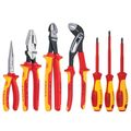 Product Image of 7 Piece Insulated Pliers and Screwdriver Tool Set with Lineman's Pliers