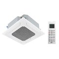 Product Image of 30,000 BTU, R-32, 21 SEER2 3 x 3 4-Way Ceiling Cassette High Efficiency Single Zone Heat Pump w/out Grill (Indoor Unit)