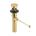 Product Image of Premier Exposed Pop-Up Drain with Overflow (Polished Brass), K-7114-A-PB
