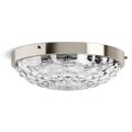 Product Image of Arendela 3-Light Flush Mount (Polished Nickel), 29373-FM03B-SNL