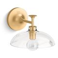 Product Image of Tone 7 In. 1-Light Sconce (Brushed Moderne Brass), 31768-SC01-2GL
