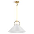 Product Image of Kernen 1-Light XL Pendant (Brushed Moderne Brass), 32261-PE01-2GL