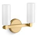Product Image of Crue 2-Light Sconce (Brushed Moderne Brass), 35873-SC02-2GL