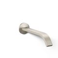 Product Image of Wall-Mount Bathroom Sink Faucet Spout w/ Ribbon Design, 1.2 GPM (Vibrant Brushed Nickel), K-T23888-BN