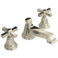 Product Image of Pinstripe Pure Widespread Lavatory Faucet, Cross Handles (Vibrant Polished Nickel), K-13132-3A-SN