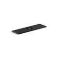 Product Image of 8" Escutcheon Plate For Insight, Kinesis Faucet (Matte Black), K-13479-B-BL