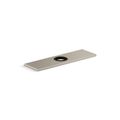 Product Image of 8" Escutcheon Plate For Insight, Kinesis Faucet (Brushed Nickel), K-13479-B-BN