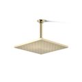 Product Image of Contemporary Square 10" 1-Function Rainhead, 1.75 Gpm (French Gold), K-13696-G-AF