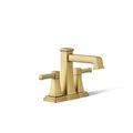 Product Image of Riff Centerset Bathroom Faucet, 1.2 Gpm (Brushed Moderne Brass), K-27398-4-2MB
