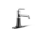 Product Image of Tone 1-Handle Bathroom Faucet, 1.2 Gpm (Polished Chrome w/ Matte Black), K-27415-4-CBL
