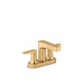 Product Image of Taut Centerset Bathroom Faucet, 1.2 Gpm (Brushed Moderne Brass), K-37888-4-2MB