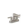 Product Image of Hint Centerset Bathroom Faucet, 1.2 Gpm (Brushed Nickel), K-37894-4-BN