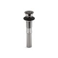 Product Image of Bathroom Sink Grid Drain Without Overflow (Titanium), K-7129-TT