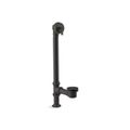 Product Image of Vintage 1-1/2" Pop-Up Bath Drain For Above, Through-The-Floor Freestanding Bath (Matte Black), K-7159-BL