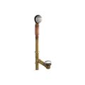 Product Image of Clearflo Brass Toe Tap Bath Drain (Titanium), K-7259-TT