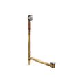 Product Image of Clearflo Brass Toe Tap Bath Drain (Titanium), K-7265-TT