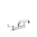 Product Image of Triton 1.5 Gpm Kitchen Faucet w/ Swing Spout, Wristblade Handles (Polished Chrome), K-810T20-5AHA-CP