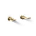 Product Image of Purist Deck Or Wall-Mount Bath Faucet Handle Trim w/ Lever Design (French Gold), K-T14429-4-AF