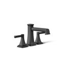 Product Image of Riff Deck-Mount Bath Faucet Trim w/ Diverter (Matte Black), K-T26436-4-BL