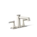 Product Image of Riff Deck-Mount Bath Faucet Trim w/ Diverter (Polished Nickel), K-T26436-4-SN