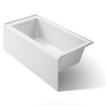 Product Image of Underscore 60" x 30" Alcove Bathtub with Left Drain (White)