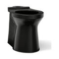 Product Image of Elongated Toilet Bowl w/ Skirted Trapway (Black/Black), K-20148-7