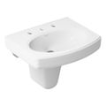 Product Image of Pinoir 22" Oval Wall-Mount Bathroom Sink (White), K-2035-8-0