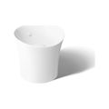 Product Image of 16" Round Vessel Bathroom Sink Or Pedestal Sink Basin (White), K-20703-0