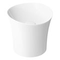 Product Image of Veil 16" Round Vessel Bathroom Sink Or Pedestal Sink Basin, No Overflow (White), K-20703-N-0