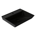 Product Image of Brazn 23" Rectangular Vessel Bathroom Sink (Honed Black), K-21059-1-HB1