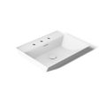 Product Image of 23" Rectangular Vessel Bathroom Sink (White), K-21059-8-0