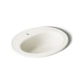 Product Image of 20-1/4" Oval Drop-In Bathroom Sink (Biscuit), K-2196-1-96