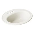 Product Image of Pennington 20-1/4" Oval Drop-In Bathroom Sink (Biscuit), K-2196-4-96